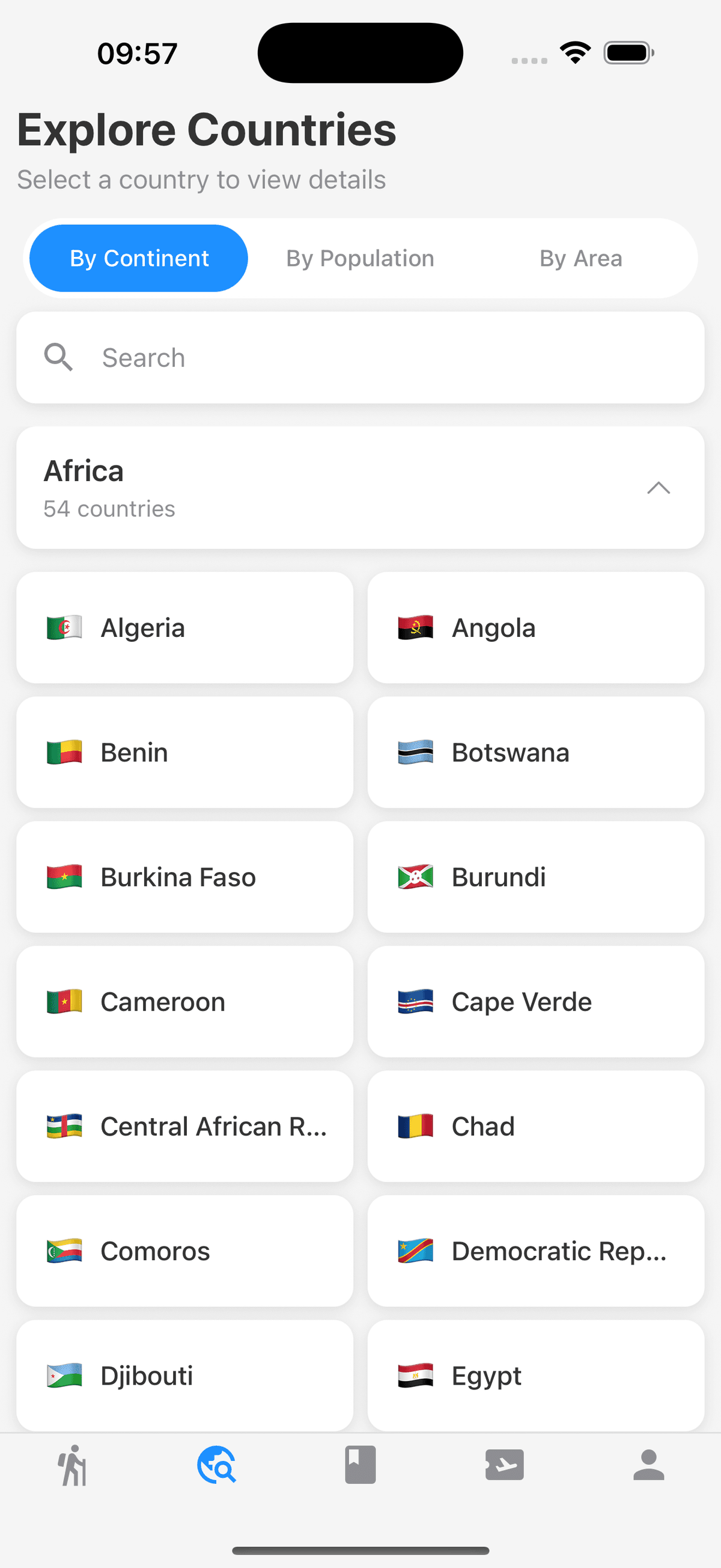Explore Countries